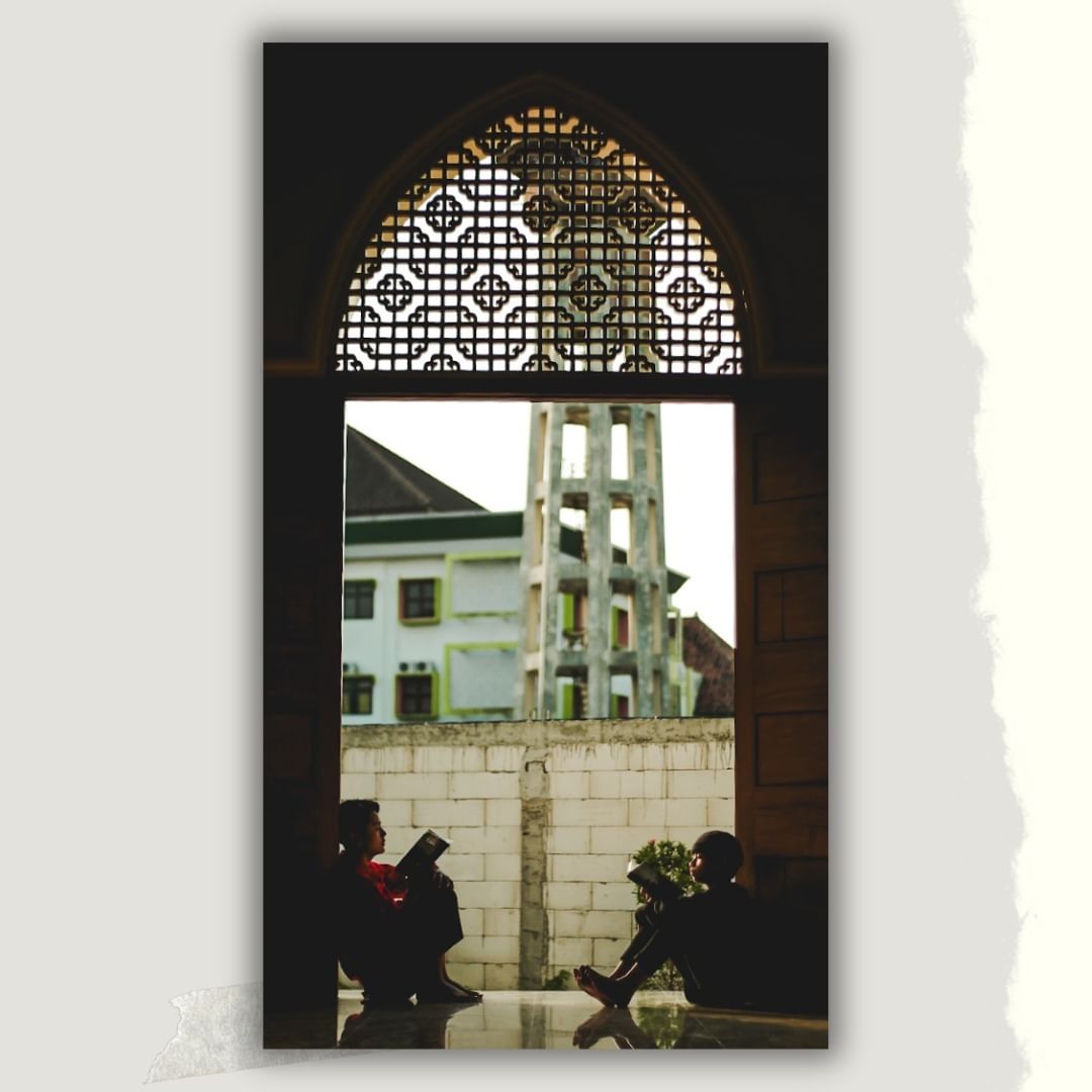 gambar santri mengaji